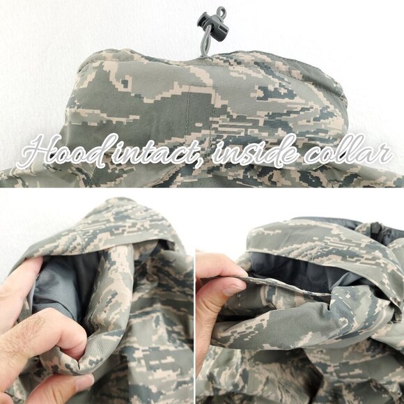 Military Parka All Purpose Environmental Camo APECS Men's Large Long NWOT - Picture 5 of 14